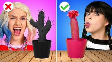 Jail Food Wars! Enid Vs Wednesday | Funny Situations