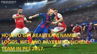 Pro Evolution Soccer 2017 - How to get real teams, kits and Bayern Munchen Team screenshot 4