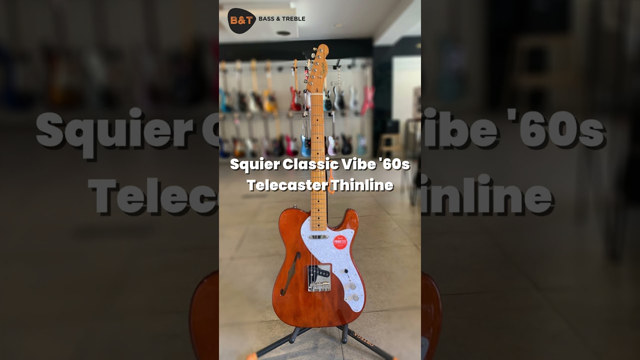 e Squier Classic Vibe '60s Telecaster Thinline