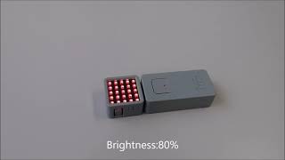 M5ATOM Matrix as a LED Candle