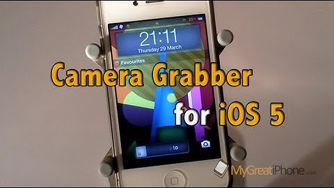Camera Grabber for iOS 5