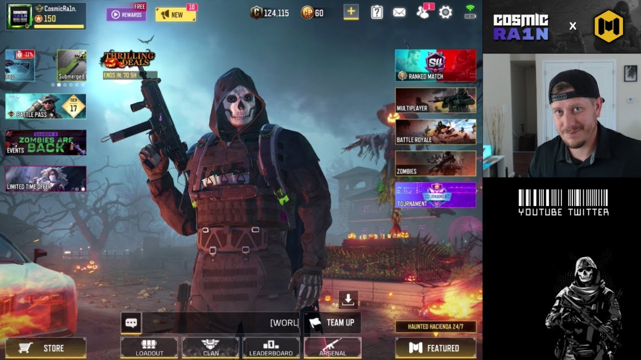 Call Of Duty: Mobile Camo Grinding w/ CosmicRa1n