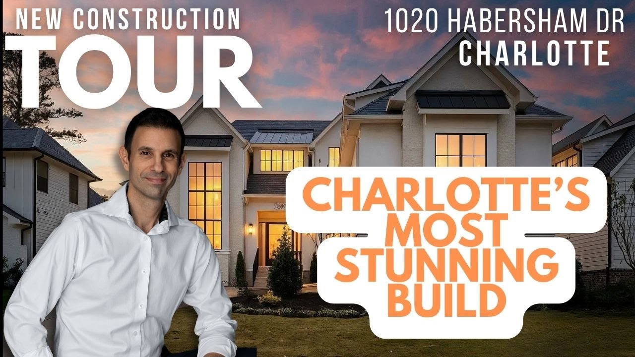Luxury New Construction in Charlotte, NC | Incredible Custom Home Tour | 1020 Habersham Dr