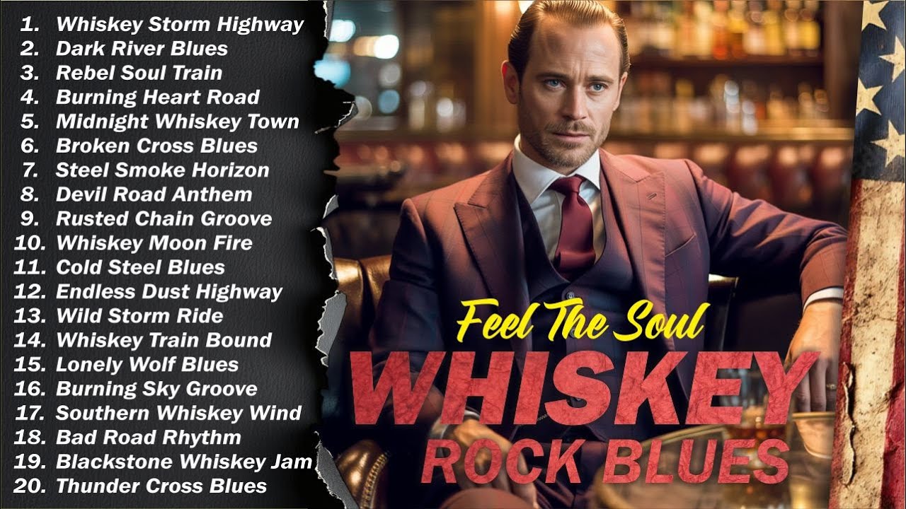 Best Of Slow Blues 2025 | Whiskey Nights & Soulful Electric Guitar Ballads