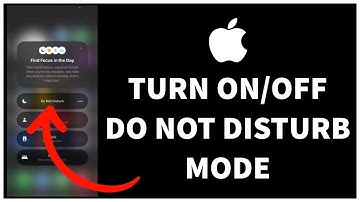 How to Turn On /Off Do Not Disturb Mode On iPhone (Quick & Easy!)