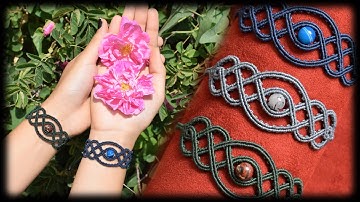 Macrame Bracelet Tutorial | DIY Easy Macrame Bracelet with bead | Macrame Pattern Ideas