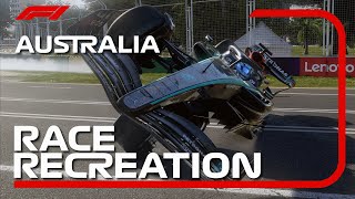 Recreating The 2024 Australian Grand Prix On The F1 24 Game