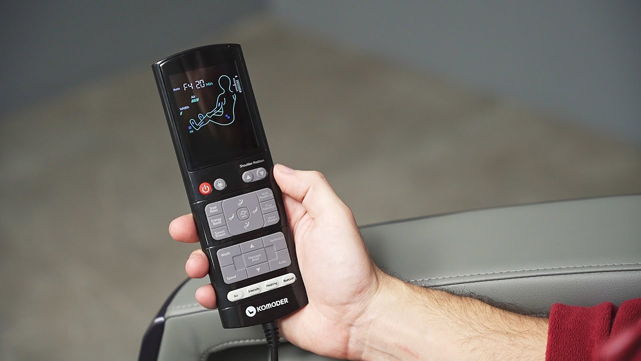 Fotoliu de masaj KOMODER EVEREST FLEX 2 - Manual de utilizare - Komoder