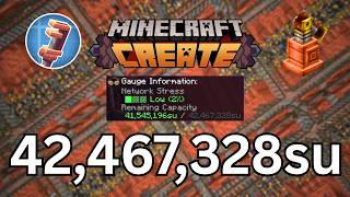 42,467,328 SU Steam Engine (Create Mod Showcase)