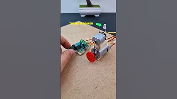 DC Generator _ DC Motor | #motorbuilding #techexperiments #diy #dcmotor