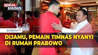 Joget hingga Nyanyi! Prabowo Makan Siang Bareng Timnas Usai Tekuk China di Kualifikasi Piala Dunia