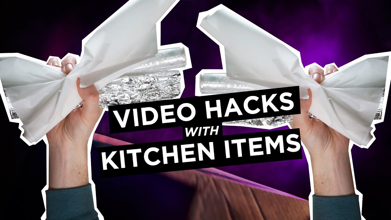 3 DIY Filmmaking Tips using household items - YouTube