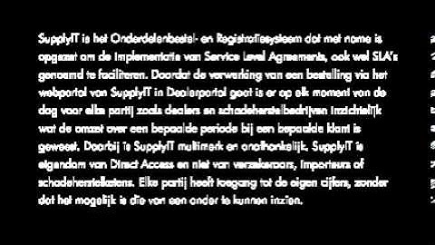 SupplyIT van Direct Access