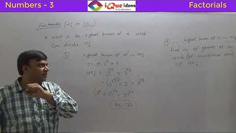 Highest Power which can Divide a Factorial