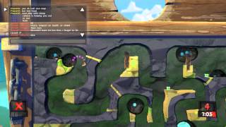 Worms Revolution: Super Sheep Map (Me v Peace v Inferno)