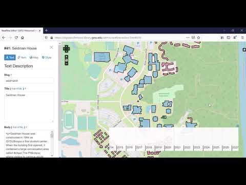 GVSU Historical Interactive Map