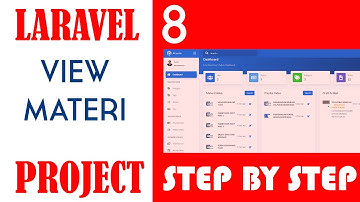 Tutorial Laravel 8 Part 23 Menampilkan Data Materi