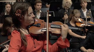 Sarasate – Zigeunerweisen, Gypsy Airs Op. 20, Emilia Pęgier – violin,  Zofia Kiniorska – conductor