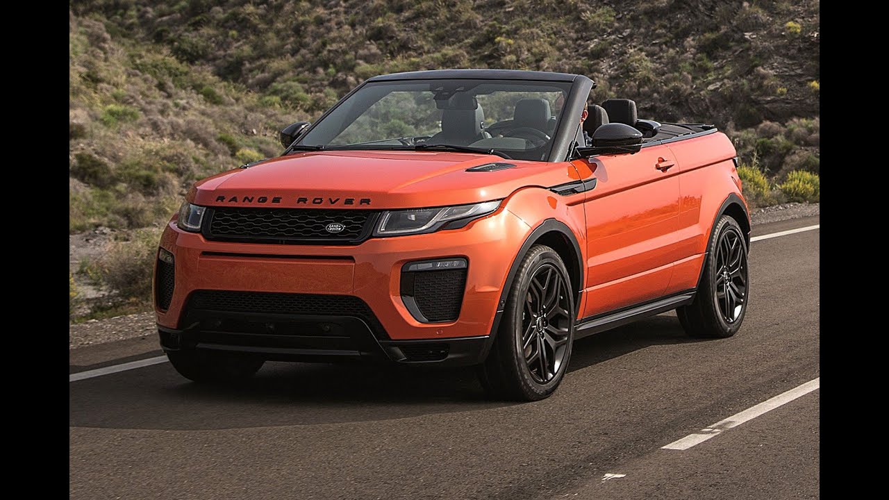Roofless Streak Range Rover Evoque Finally Goes Convertible For Roofless Streak Range Rover Evoque Finally Goes Convertible For 2016