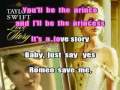 Taylor Swift - Love Story (Karaoke)