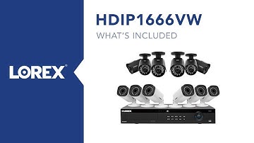 Unboxing the Lorex HDIP1666VW Digital IP Security System
