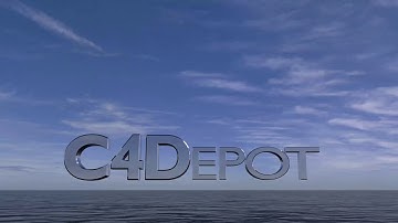 Cirrus Mid-day #40 HDRI 360 Sky Panorama for 3D object based lighting from C4Depot.com