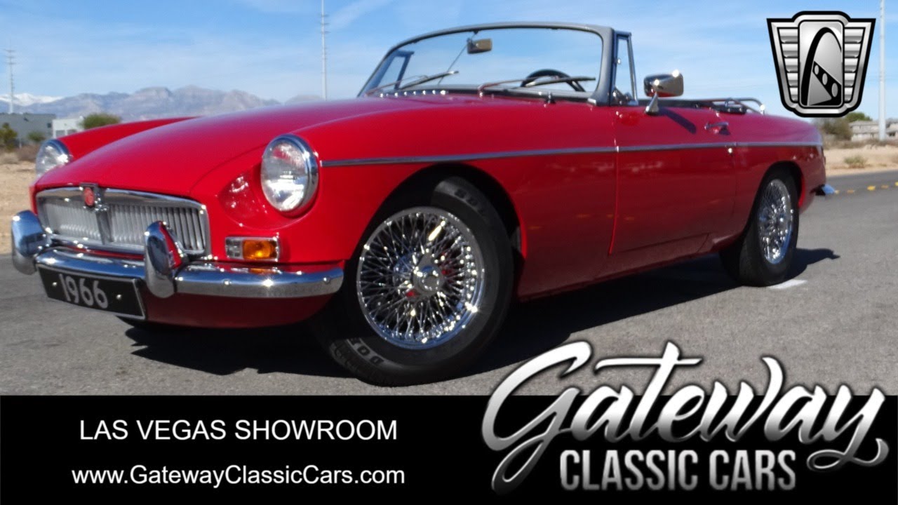 1966 MG MGB Gateway Classic Cars Las Vegas 839 YouTube