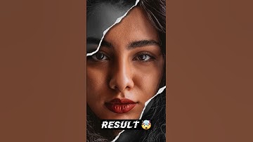 torn paper photo editing #shorts #creativity #shortsvideo #viral