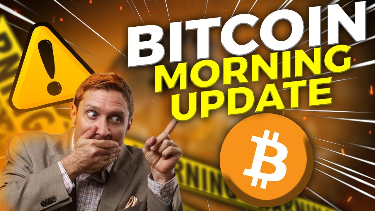 Live Bitcoin Morning Update: Crypto Price Analysis - YouTube