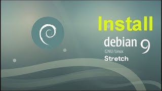 debian 9 install