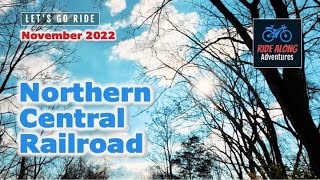 A Ride on the Northern Central Railroad (York Heritage Trail - PA & Torrey C Brown Trail - MD)