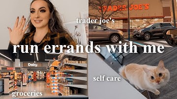 Run Errands With Me | grocery shopping, trader joe