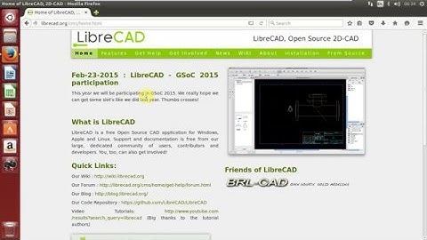 Tek Web Ware - LibreCAD Ubuntu Installation & launch