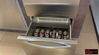 Frigorífico de cajones para exterior de Acero Inoxidable @thebarbecuestore