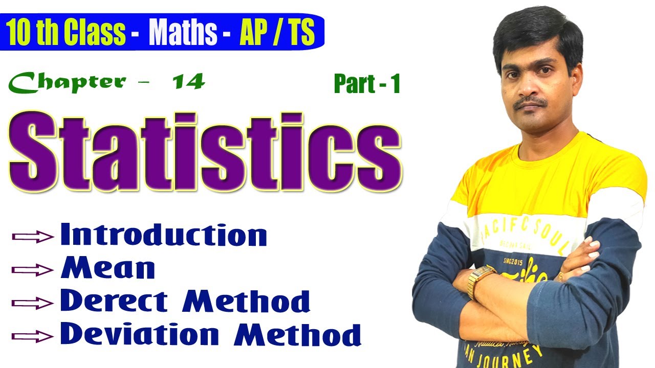 10th Class Maths | Statistics | Part - 1 | Intro -Mean -Direct & Deviation Method I Ramesh Sir M