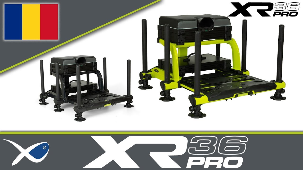 Scaun modular Matrix XR36 Pro Seatbox, Lime | TotalFishing