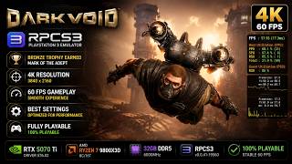 Dark Void | RPCS3 Emulator 2026 | Playable ✔️ | Best Settings | RTX 5070 Ti | R7 9800X3D | 4K 60FPS