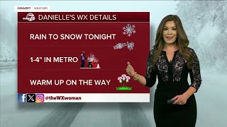 Denver weather: 1 to 4 inches of snow possible, heavier totals in mountains by Saturday