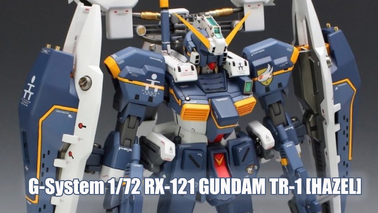 G-System 1/72 RX-121 GUNDAM TR-1 [HAZEL] - Custom Build - YouTube
