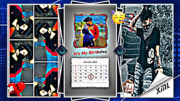 IT’S MY BIRTHDAY 🥳🎉 Special 3D New XML File📄| Birthday wish XML Preset #alightmotion | M_Status146