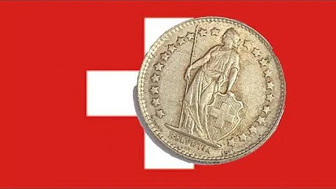 Switzerland 1951 1/2 Franc .835 Silver Coin