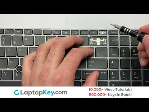 Keyboard Key Repair Guide  HP EliteBook ZBook G5  Install Repair Fix 850G5 755G5 L120000 HPM17B7