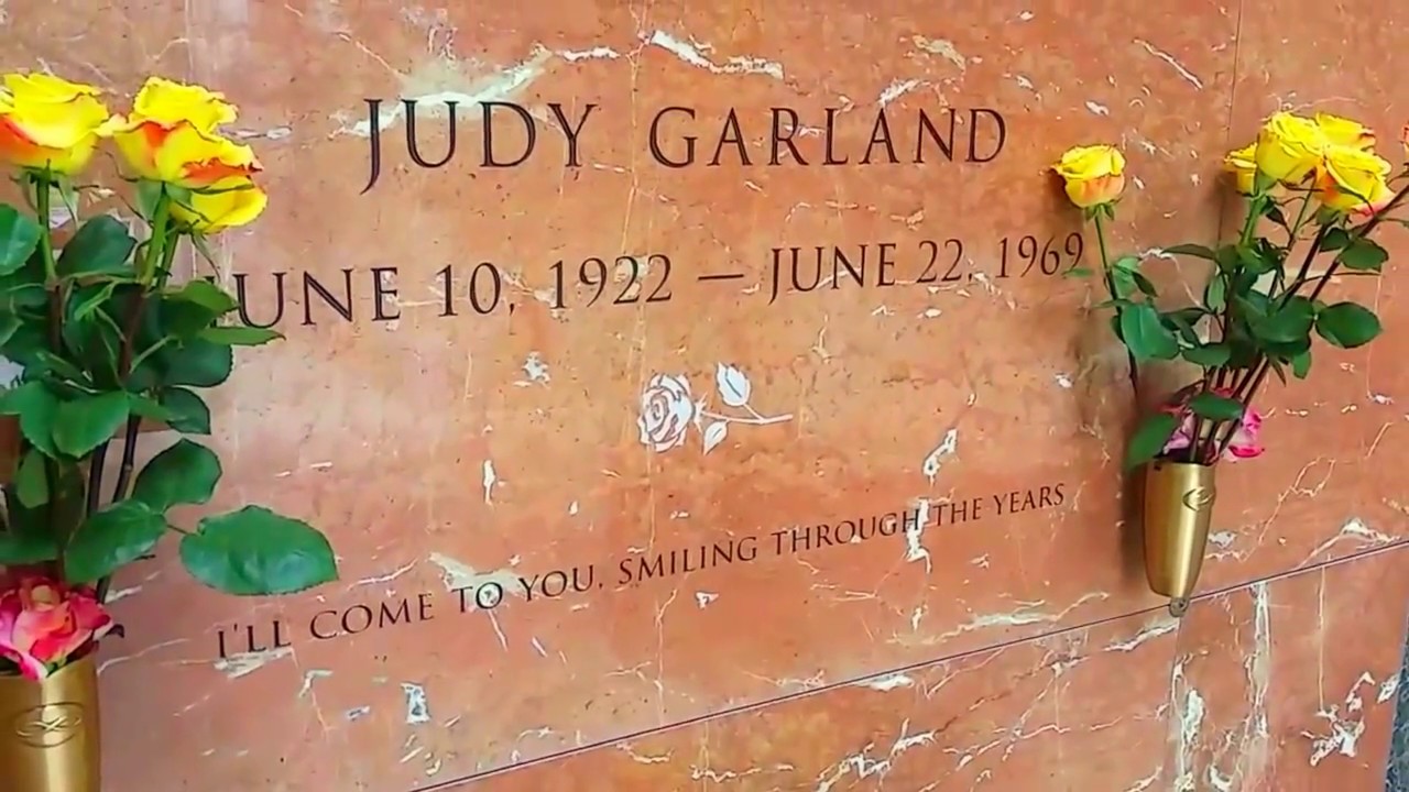 Judy Garland's new Los Angeles resting place Hollywood Forever Cemetery