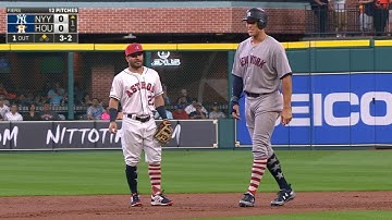 aaron judge and altuve fight