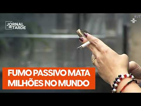 Fumo passivo mata mais de 1,6 milhão de pessoas no mundo