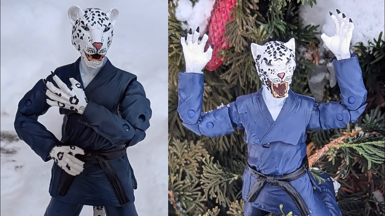 New Icon Heroes SHADOW ICE THE SNOW LEOPARD ACTION FIGURE review in stock at Titan Toyz 
