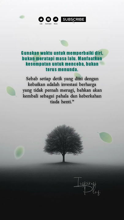 Waktu Adalah Investasi Kebaikan