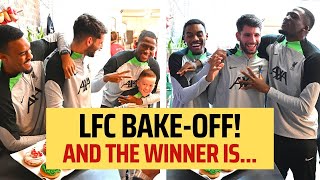 Szobo, Ibou and Gravenberch surprise fans in Liverpool FC Bake-Off!