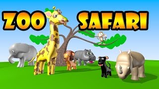 Zoo Safari - Alexkidstv
