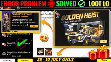 FREE FIRE REDEEM CODE TODAY 30| FF REWARDS REDEEM CODE | FF REDEEM CODE TODAY 30 JUNE | REDEEM CODE